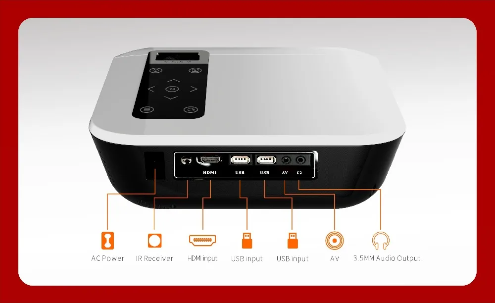 ByJoTeCH T8 светодиодный проектор 4500 люмен 1920*1080 домашний кинотеатр Full HD 1080P Amlogic S905 2G 16G Android 7,1 Proyector Beame