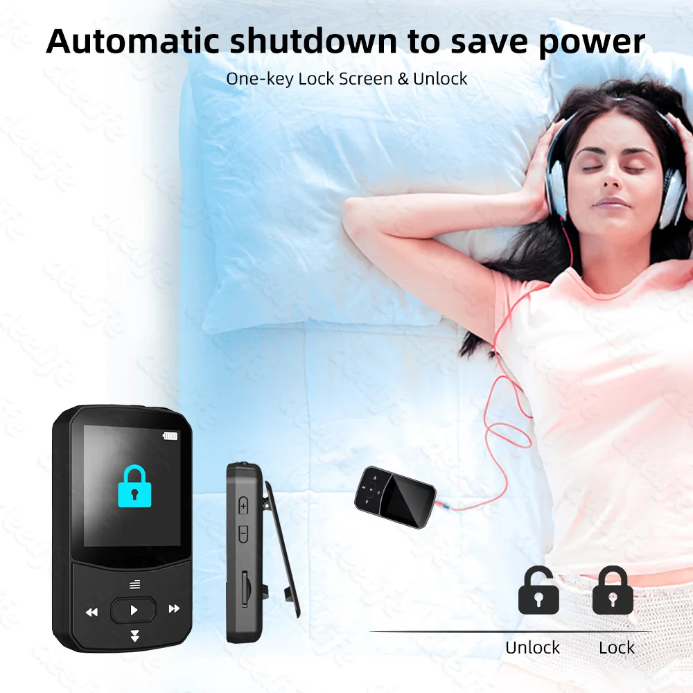 Спортивный Bluetooth MP3 плеер для бега с музыкальным воспроизведением нарукавник