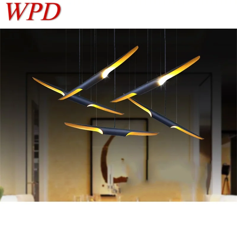 

WPD Postmodern Pendant Light Creative Simple LED Lamps Fixtures For Home Decorative Dining Room