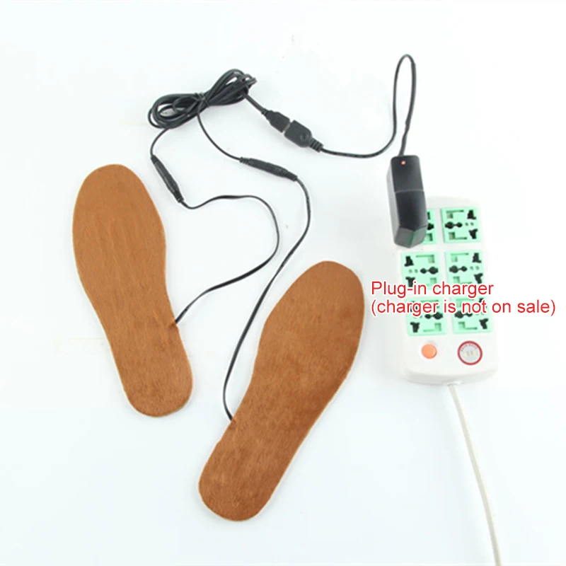 

Warmer Shoe Pad Heater USB Heated Thermal Insoles With Data Line Men Women Outdoor Sports Heating Insoles Winter Ski Accessories
