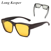 trend brand wear over universal sunglasses polarized photochromic glasses men women fashion traveling reflective sunglasses
