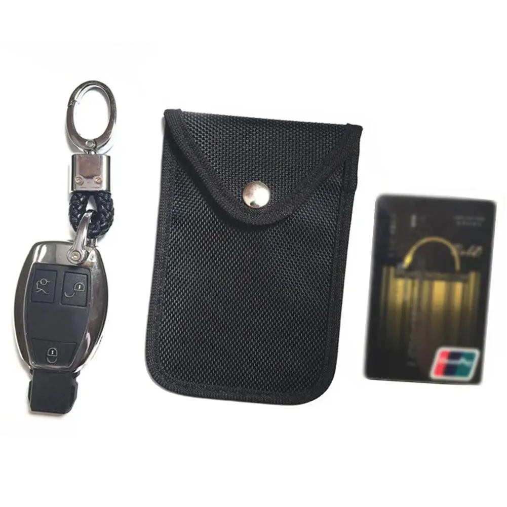 Автомобильный ключ сигнала блокатор мешочек RFID/wifi/LTE/NFC сотового телефона