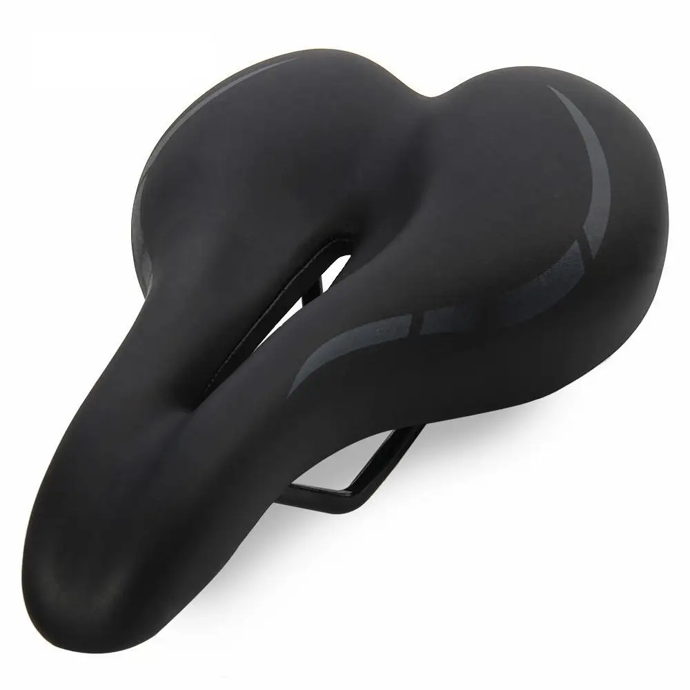 

Extra Soft Mtb Road Bicycle Saddle Gel Leather Padded Comfortable Cushion Seat Saddle For Bicycle Parts