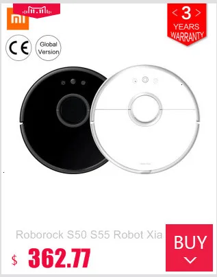 Roborock S50 S55 робот Xiao mi пылесос 2 для домашней умной уборки влажной уборки mi Ковер пыли автоматический подметание беспроводной
