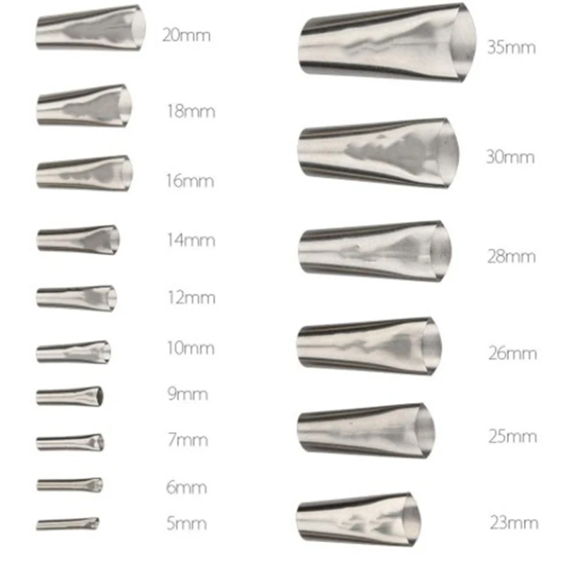 

20Pcs Caulking Finisher Kit Stainless Steel Caulk Nozzle Mighty Caulking Finisher Caulk Nozzle Applicator Caulking Tool