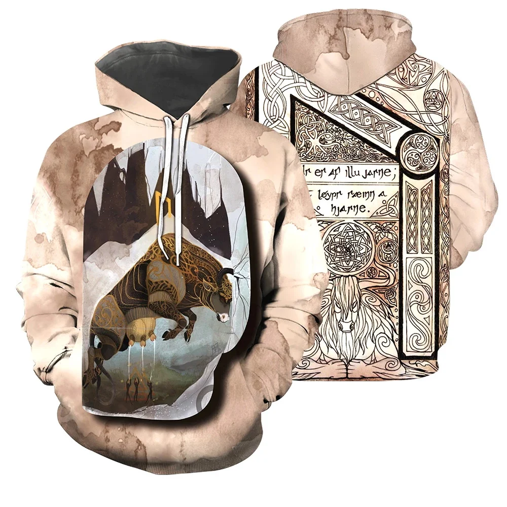 

Футболки PLstar Cosmos с 3d-татуировкой викингов, футболки с 3D-принтом, толстовка с капюшоном/свитшот на молнии для мужчин и женщин, с рисунком орла ...