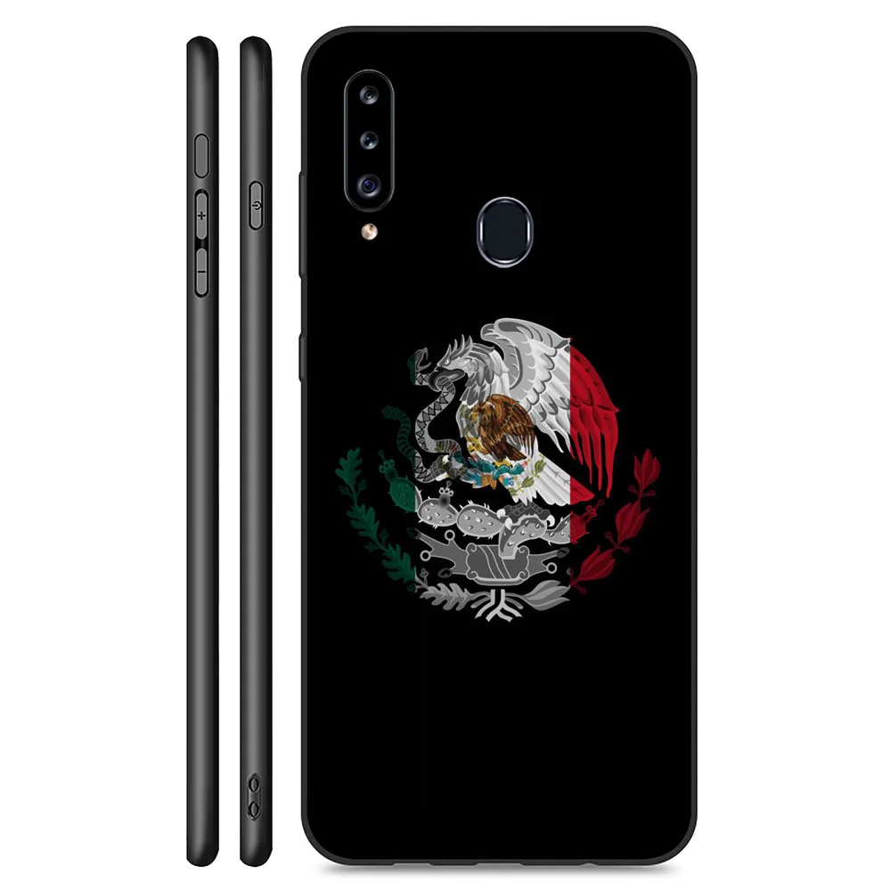 LS128 флаг Мексики черный мягкий чехол для Motorola G 5G Plus G9 Play Power G30 G40 G50 G60S G100 E7 E7i Edge 20 S Pro