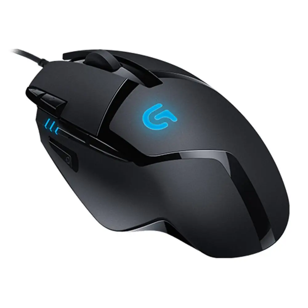 

Logitech G402 Hyperion Fury Wired Gaming Mouse 8 Programmable Keys Optical 4000DPI High Speed for Mouse Gamer Support PC/Laptop