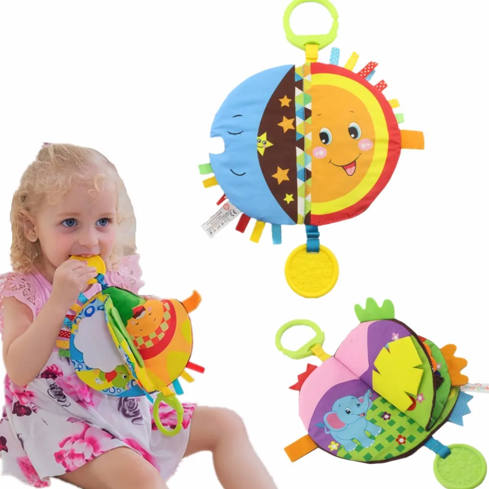 

Early educationBaby Toys Soft Cloth Books Baby Intelligence Development Infant Educational Stroller Rattle Toys Baby Toys J0430