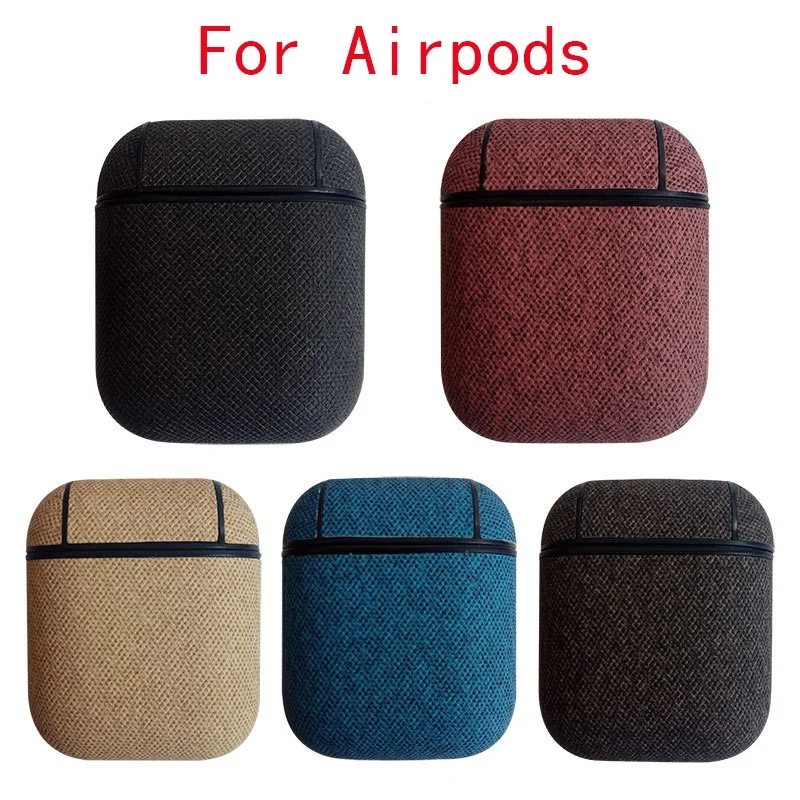 Чехлы для Apple Airpods чехол с крюком AiPods Air Pods защитные чехлы Eirpods Erpods черные наушники
