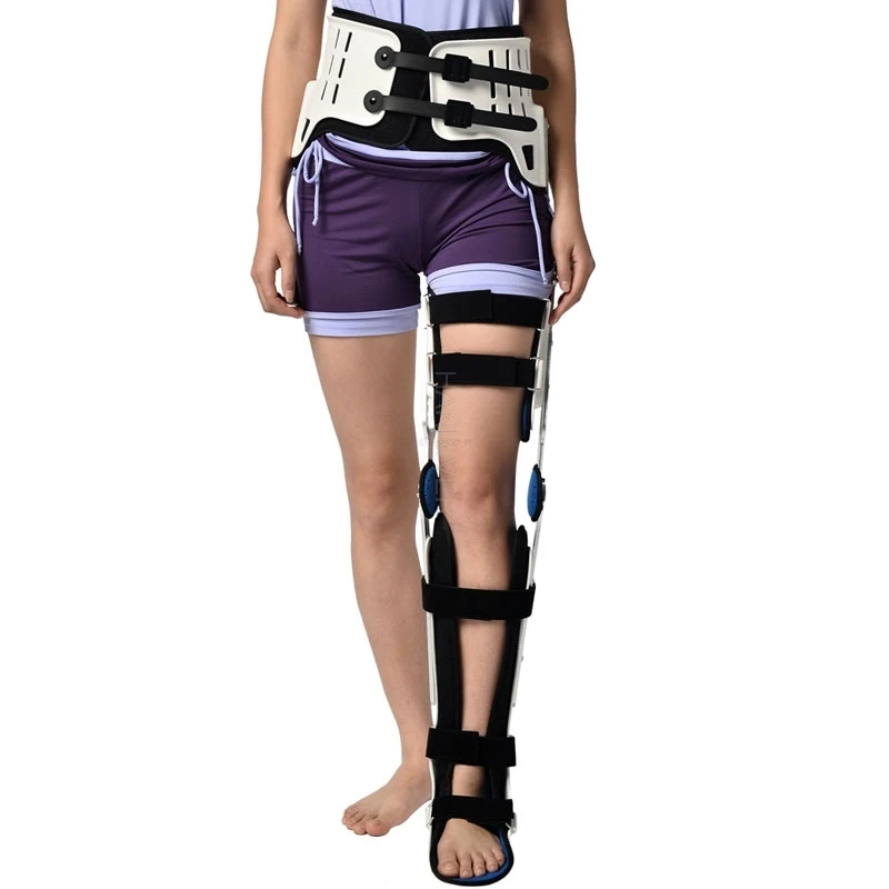 Ортопедический аппарат для бедер коленей лодыжек и стоп при переломе бедренной