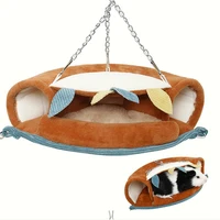 small pet warm tunnel hammock hanging bed hammock rat squirrel bird shed shed hanging cage pet birds parrot supplies