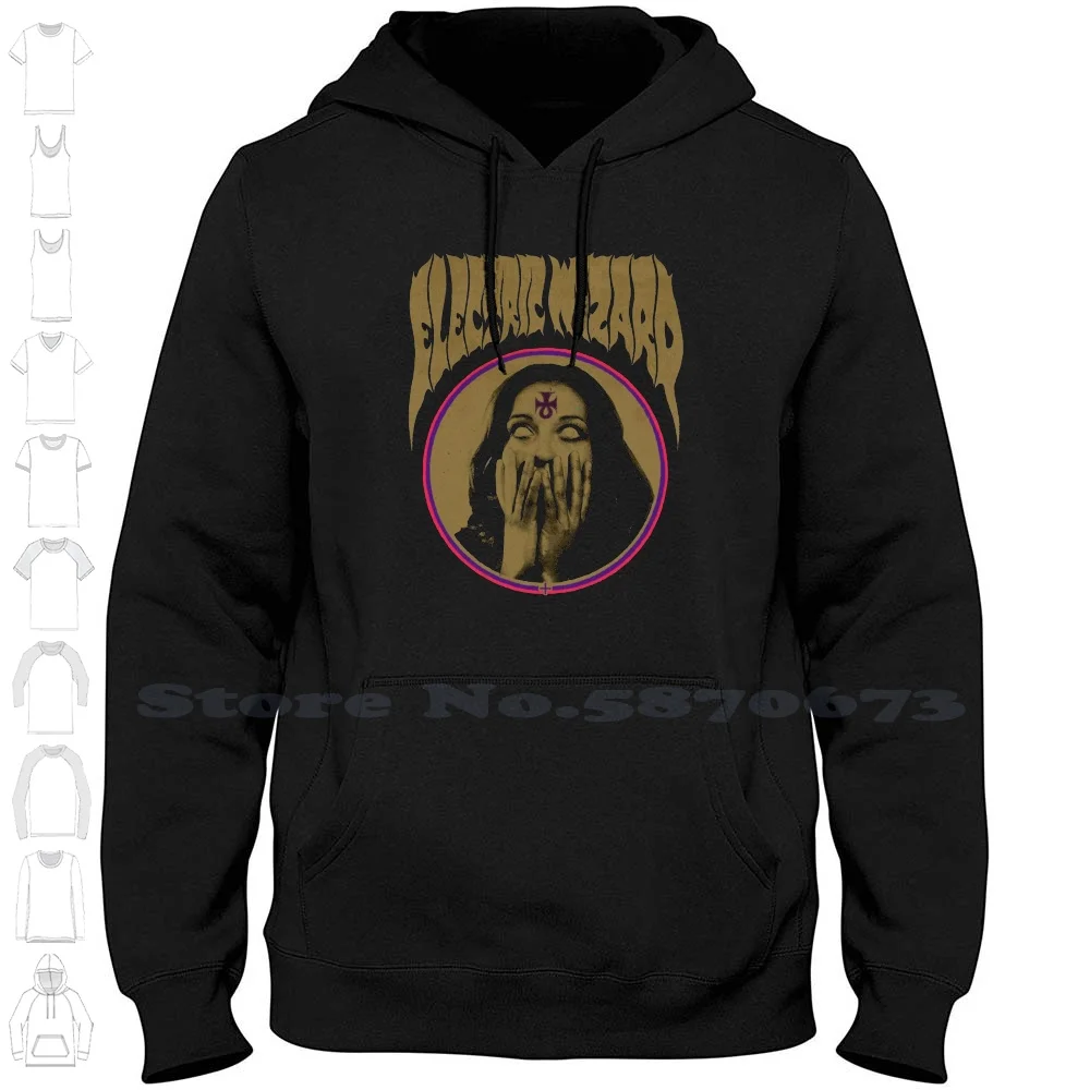 

Электрическая металлическая уличная одежда, спортивная толстовка с капюшоном, Электрический волшебник, Электрический волшебник, группа волшебника, металлическая Толстовка