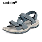 Женские сандалии GRITION, дышащие, на плоской подошве, Нескользящие, легкие, для пляжа, лето 2021