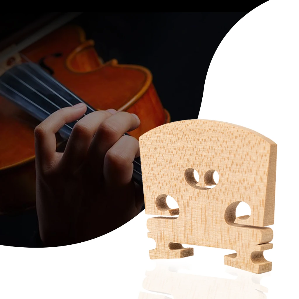 

New Fitted Violin Bridge 4/4 Full Solid Luthier High Quality