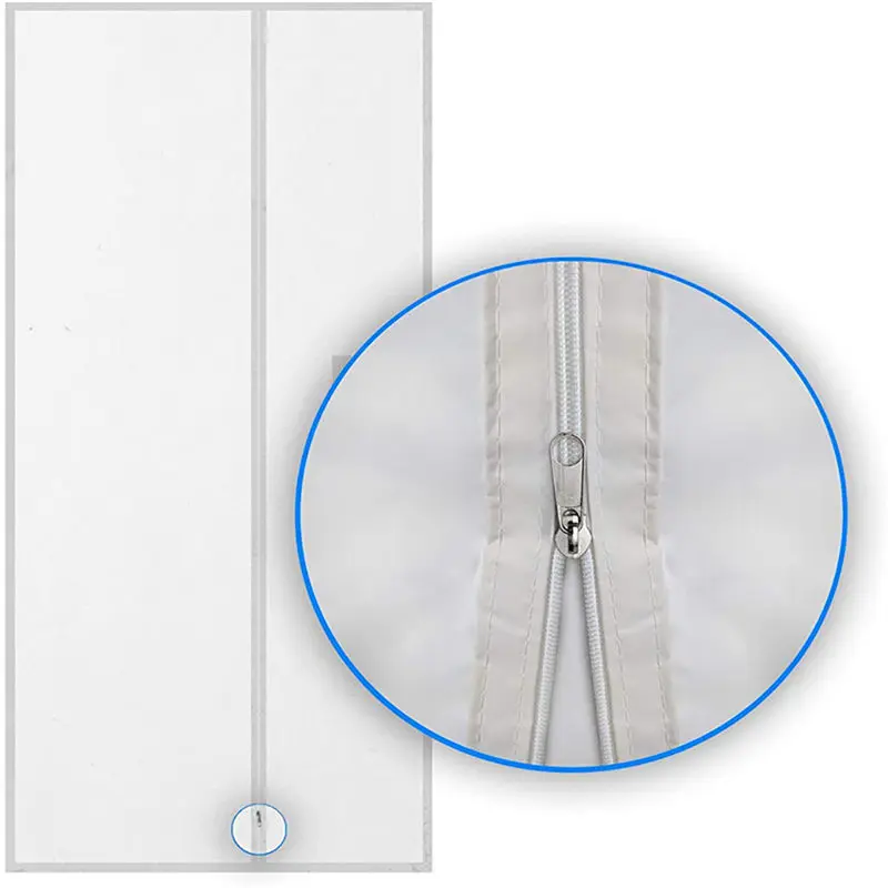 

Air Lock Window Seal Cloth Plate 90x210CM Zipper Screen Door Seal Window Sliding Door Seal Baffle For Mobile Air Conditioner U3