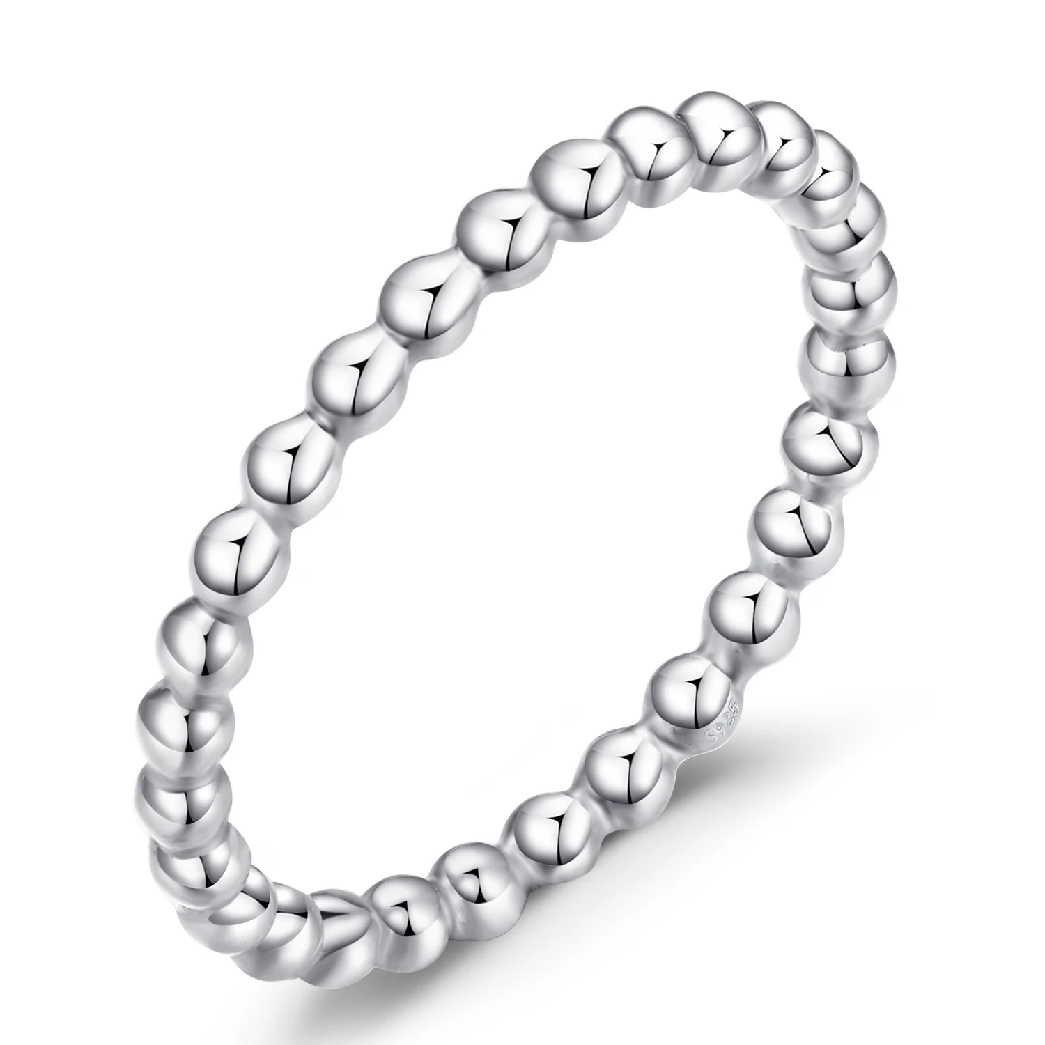 Jewelrypalace стерлингового серебра 925 Bubble сердце укладки кольцо подарок обручальные