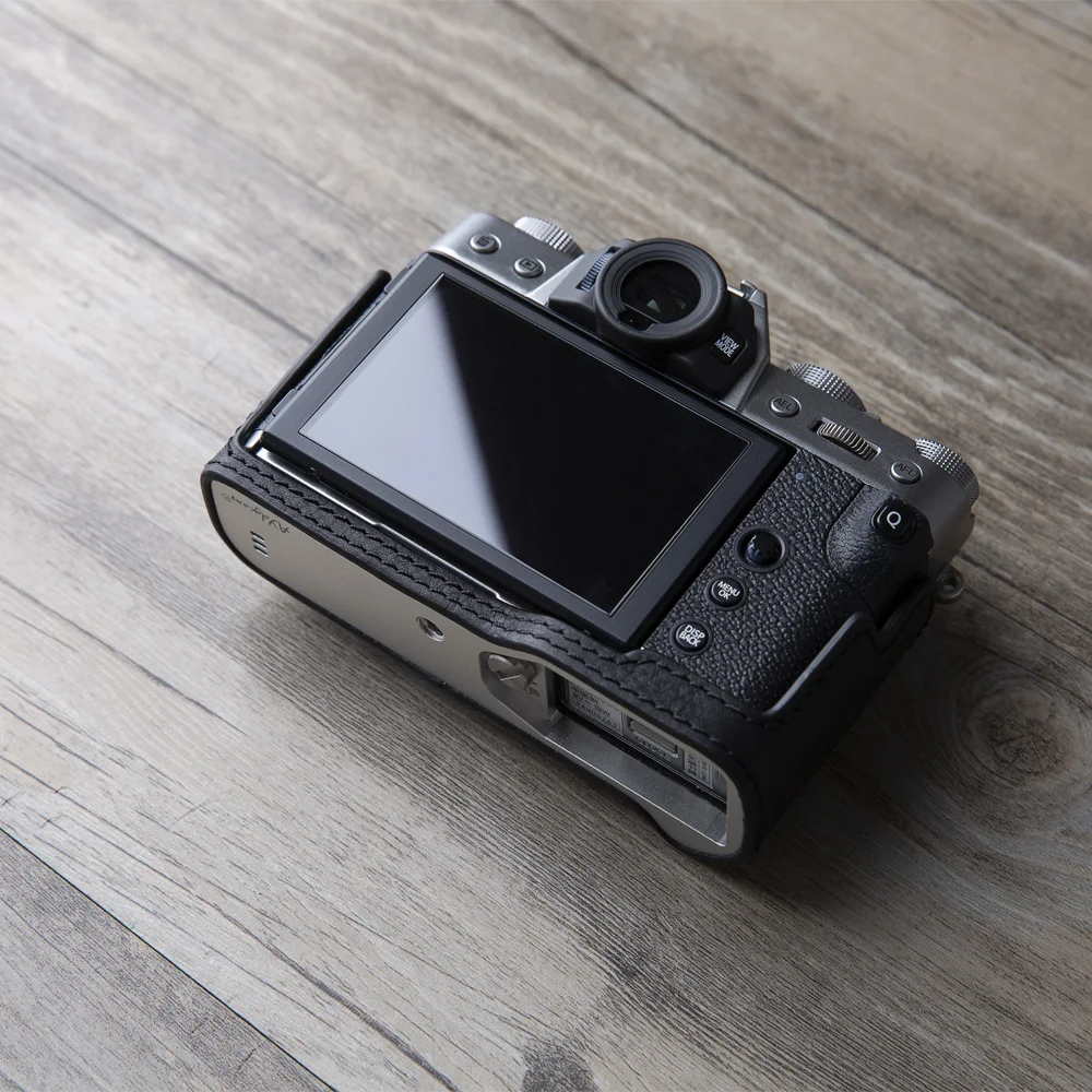 Чехол из натуральной кожи для камеры Fujifilm XT10 XT20 XT30 Винтажный чехол с надписью Half