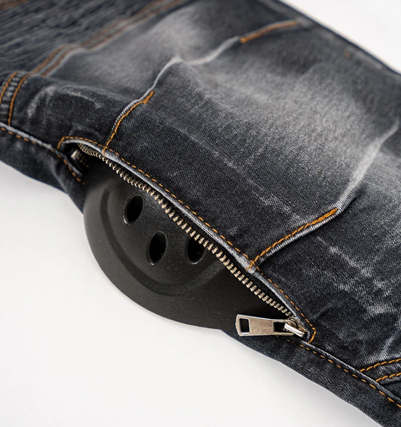 

Motorcycle Pants Men Windproof Protective Gear Motocross Jeans Motorcycle Riding Trousers Pantalon Moto Pants With Knee
