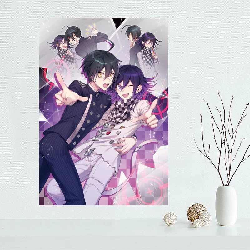 

Danganronpa Anime Poster Paintings For Living Room Wall Art Canvas Fabric Cloth Decoration Poster Wall Art Unframed 0224