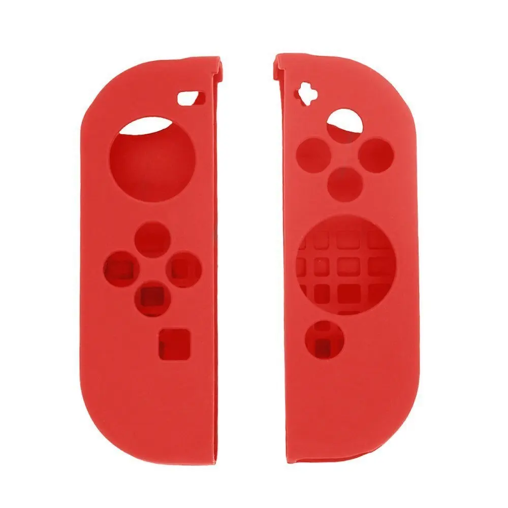 Red Силиконовый чехол для nintendo Switch nx ns Host о ручке силиконовый чехол цвет настраиваемый - Цвет: Red