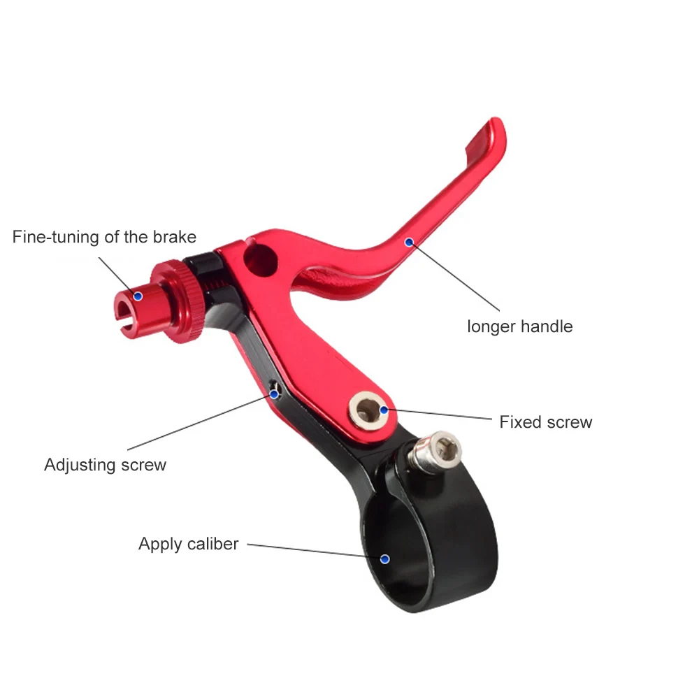 Велосипедный тормоз рычаг рукоятка алюминиевый сплав v тормозной диск для