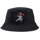 Панама в стиле кэжуал для алхимика, модная однотонная шапка в эстетике, для улицы, для девочек и мальчиков, рыбалки, цветная уличная