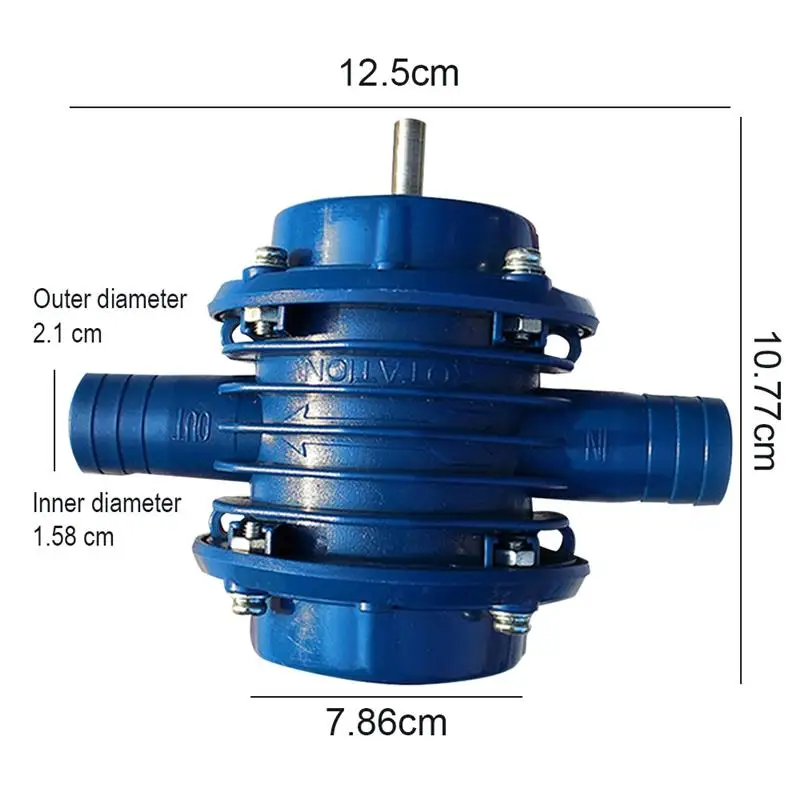 

Electric Drill Water Pump Mini Self-Priming Submersibles Motor Garden Centrifugal Pump Micro Hand Household Pumping Tools