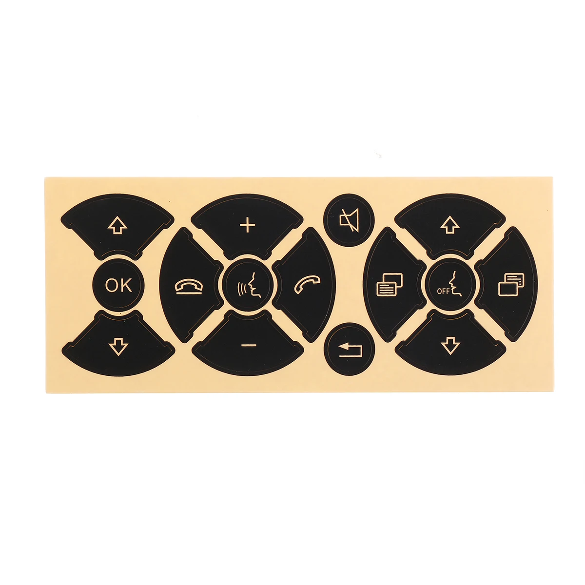 

Car Button Repair Steering AC Door Lock Window Decals Stickers New For Mercedes For 2007-2014 Button Repair Sticker Decal