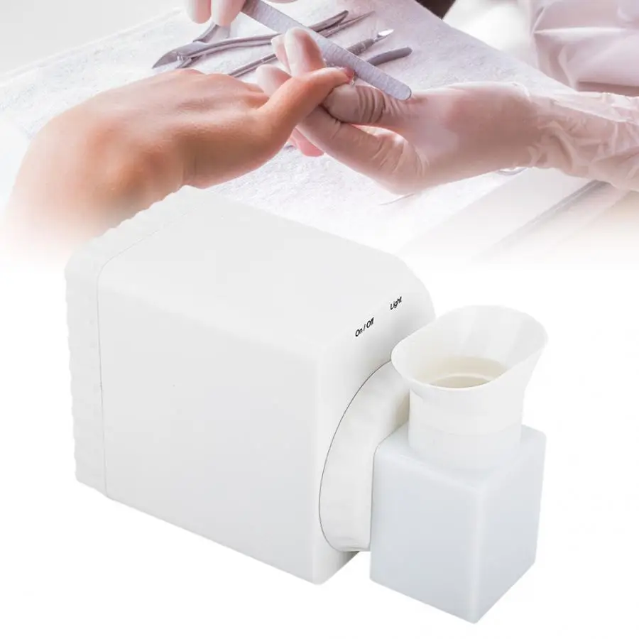 Пылесос для маникюра пылесборник ногтей мощный всасывающий пылесос дизайна