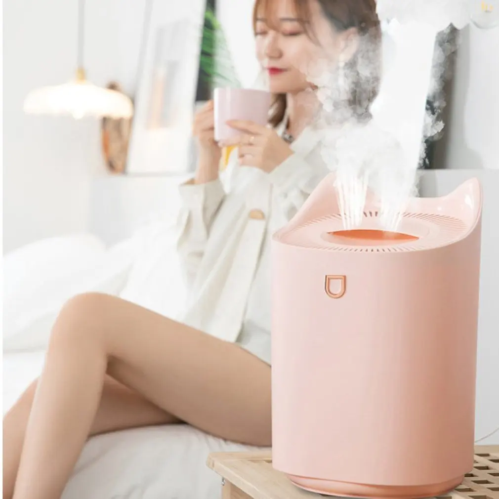 Для дома увлажнитель воздуха 3L двойная насадка с выпуском холодного