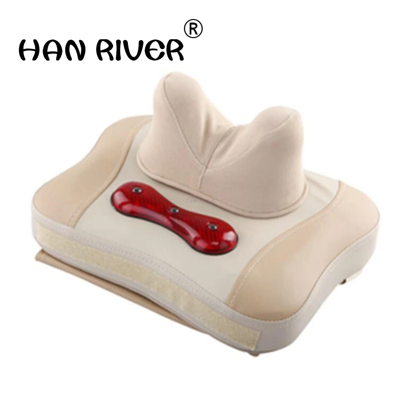 Массажная подушка для спины и шеи массажа плеч талии многофункциональный