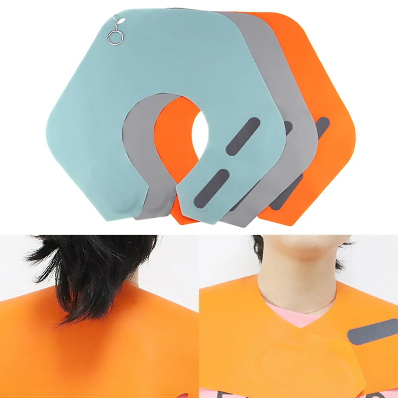 

Hair Cutting Cape Shawl Neck Cape Wrap Collar Neck Cover Barber Accessories