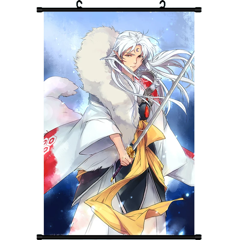 1 шт. японский мультфильм Inuyasha Аниме хигураси Кагоме печатный плакат прокрутка