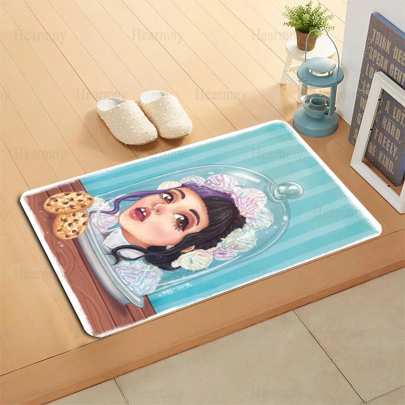 

Melanie Martinez Door Mat High Quality Print Carpets Anti-slip Floor Mat Outdoor Rugs Front Door Mats 40x60 50x80cm 0406