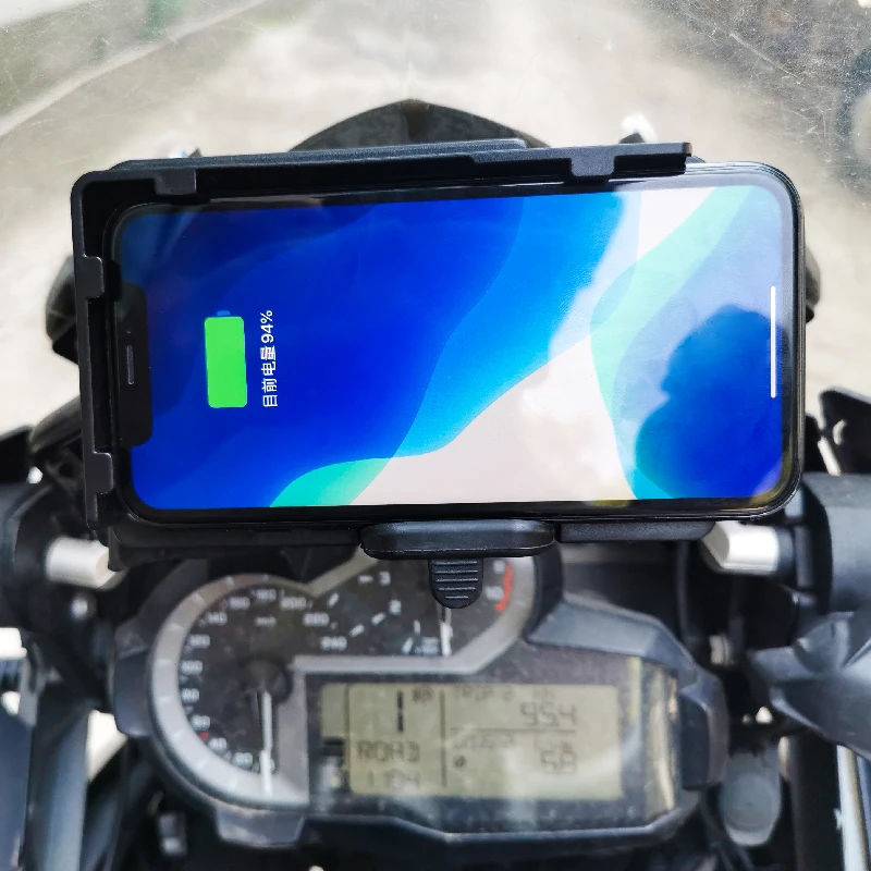 

For BMW R1250GS Wireless Navigation Bracket R1250GS/ADV S1000XR R1200RS Motorcycle USB Charger Mobile Phone Holder Stand Bracket