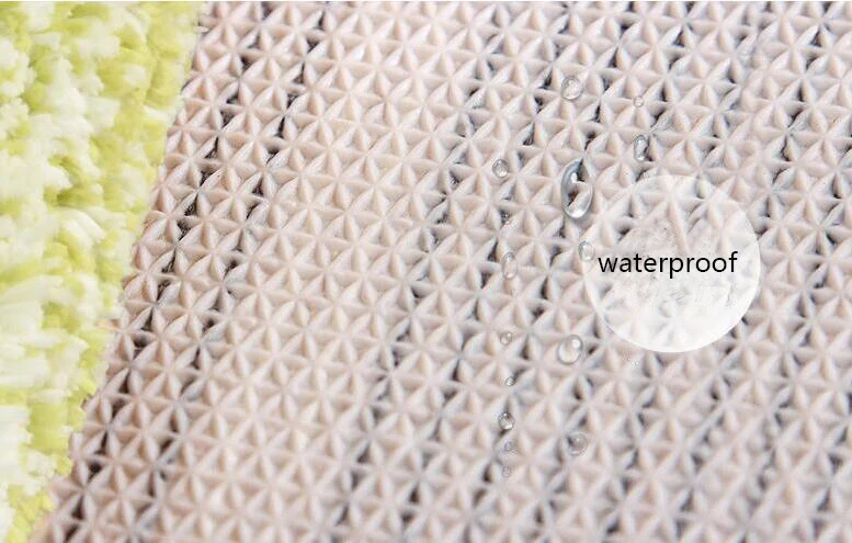 

Floor Mat 50*80 Bathroom Mat Black Absorbent Soft Rug Living room Machine Washable Rug Anti-slip Entrance Mat Door Mat
