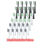 Сменная насадка для зубной щетки для Oclean SE +AirOneZ1F1X Pro Series, звуковая электрическая зубная щетка для глубокой очистки, 10 шт.20 шт.30 шт.