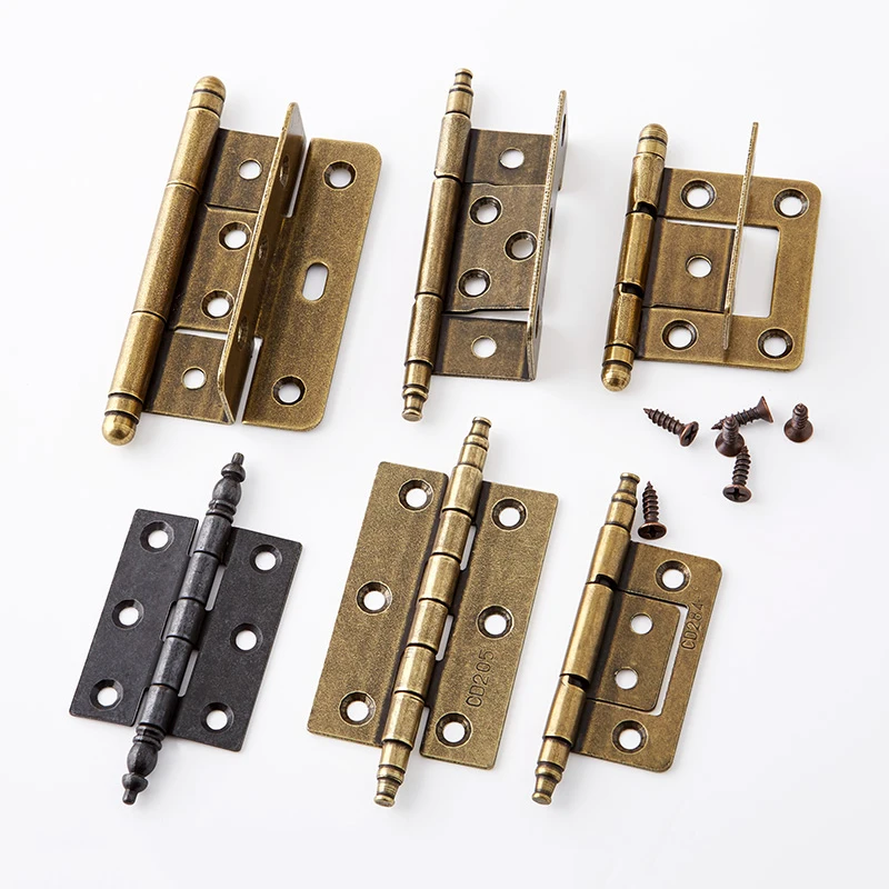 Новые европейские антикварные мебельные петли 2 шт. бесшумные дверные подшипники