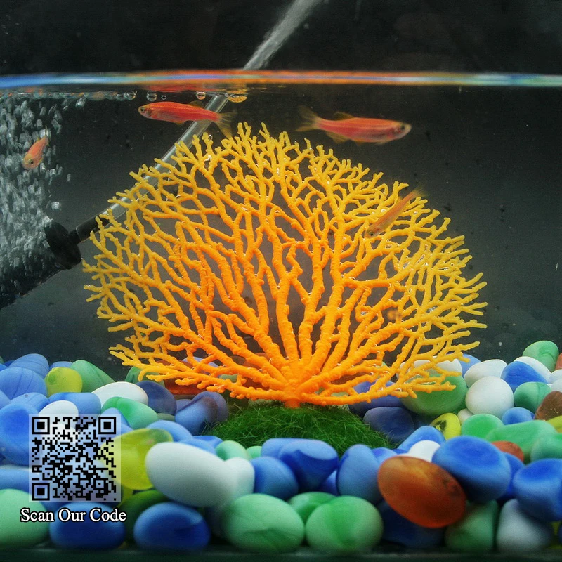 

Fish Tank Aquarium Accessories Silicone Aquarium Artificial Coral Plants for fish tank coral reef Aquarium Water Decoration