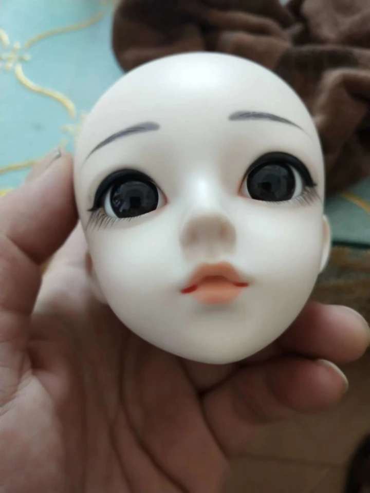 Аксессуары для кукол 1/3 BJD кукла голова 24 см с глазами девушки макияж практика куклы головы части подарки игрушки 26 суставов Кукла тело игрушка
