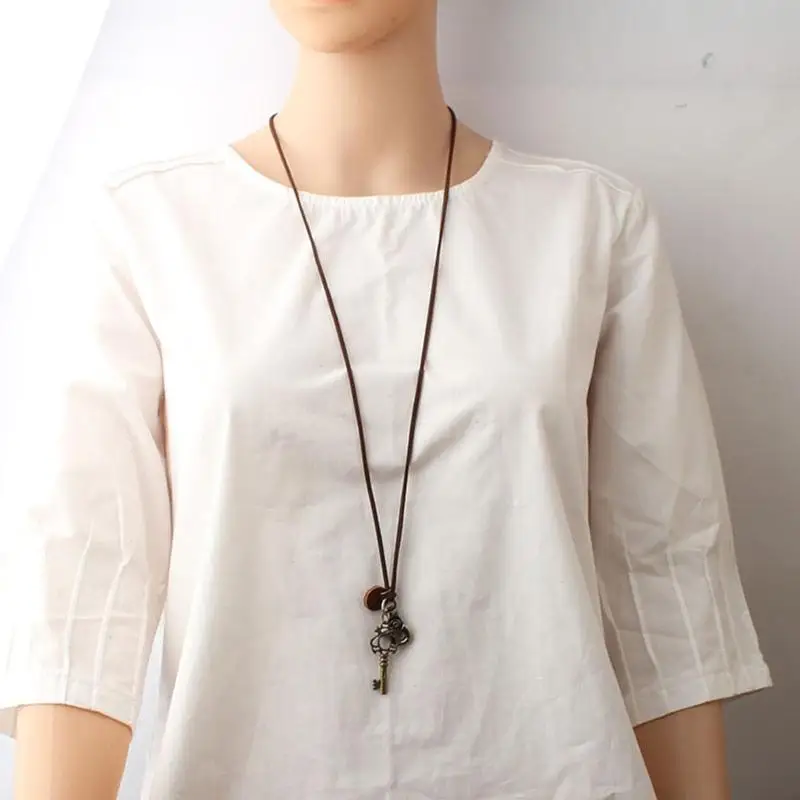 Ожерелье из замши черного коричневого цвета 50 см 10 шт. браслет-цепочка ручной