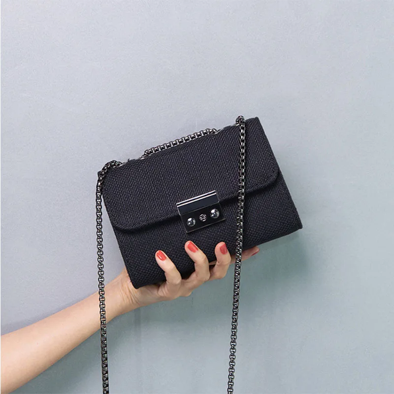 Черный bags for women fashion chain crossbody bag is all over the place luxury handbags women bags designer - Цвет: Черный