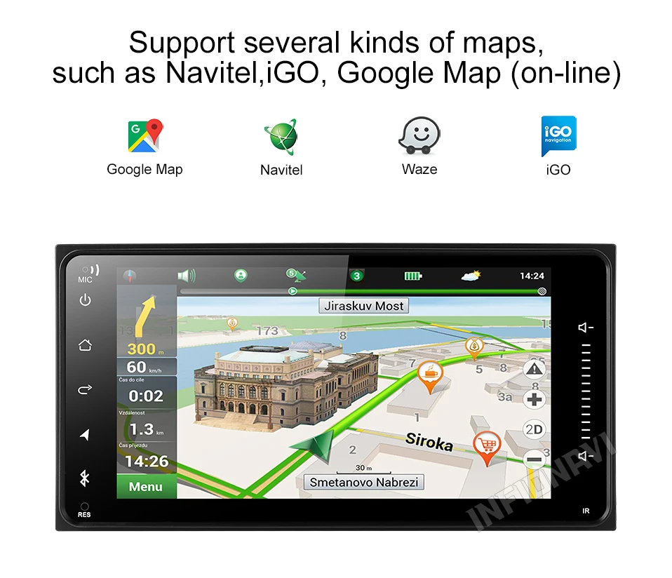 Android9.0 автомобильный dvd для Toyota Terios Старый Corolla Camry Prado RAV4 универсальное радио с навигацией 2+ 32 г автомобильный стерео gps плеер
