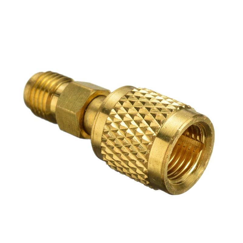 1/4 &quotR410A латунный адаптер Mayitr Male SAE to 5/16&quot Женский зарядный шланг насос для