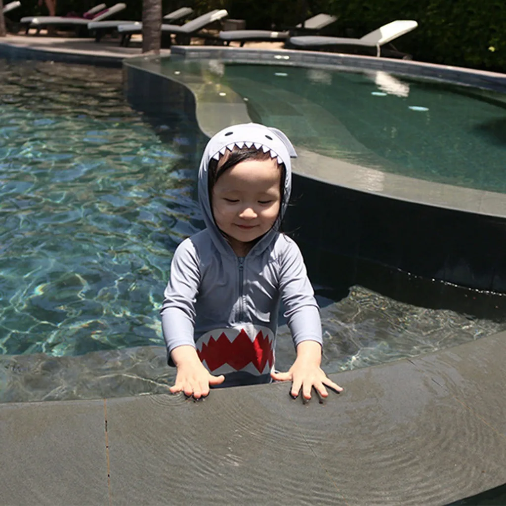 Детский купальный костюм для мальчиков и девочек детское бикини 2020 летняя