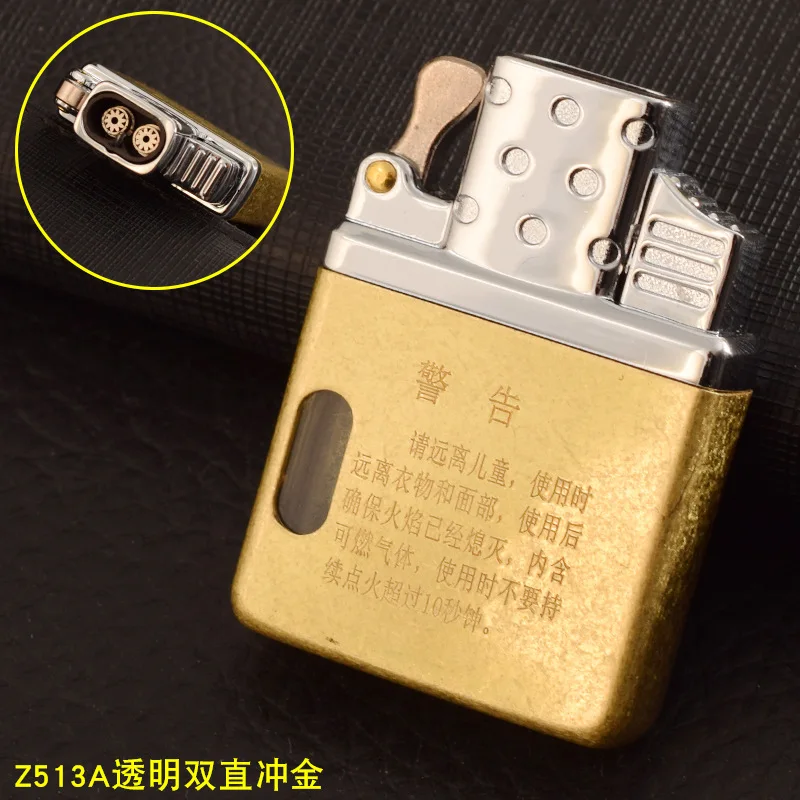 Gas/Oil Lighter Insert For Zorro 902 506 Inner Repalce Metal Brass Material Inset Retro Flint Grinding Wheel Smoking Accessories | Дом и сад