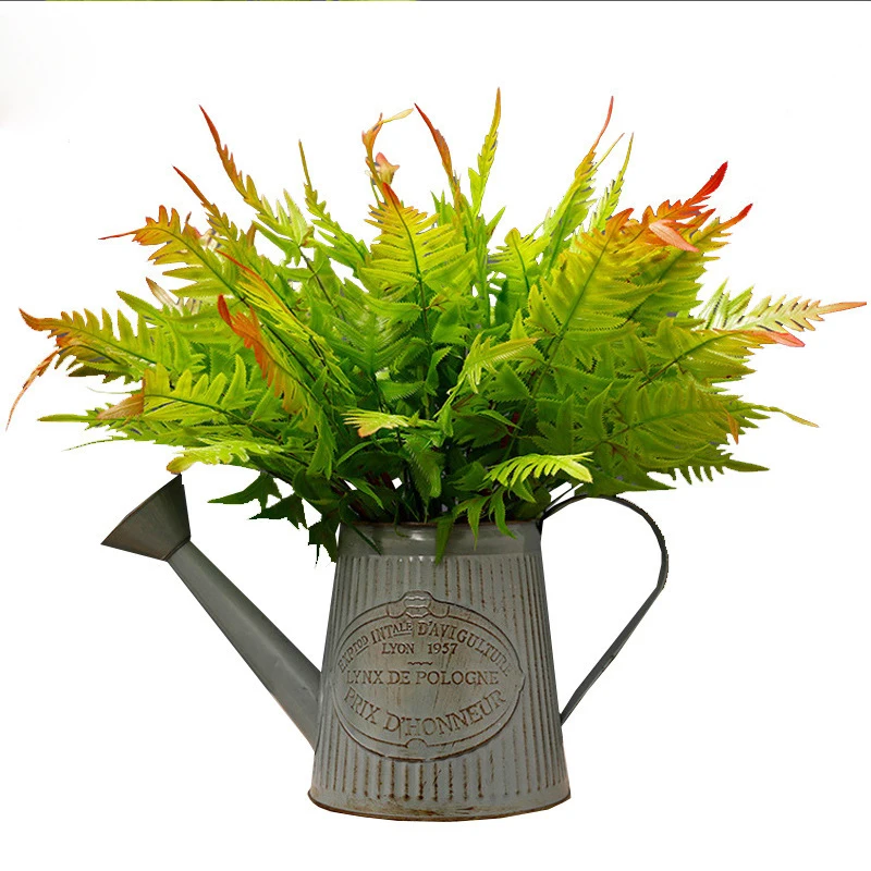 

Artificial Mimosa Pteridophyte Shrub Grass Plastic Grass Fern Pot Plant Home Office Garden Wedding Decoration False Grass