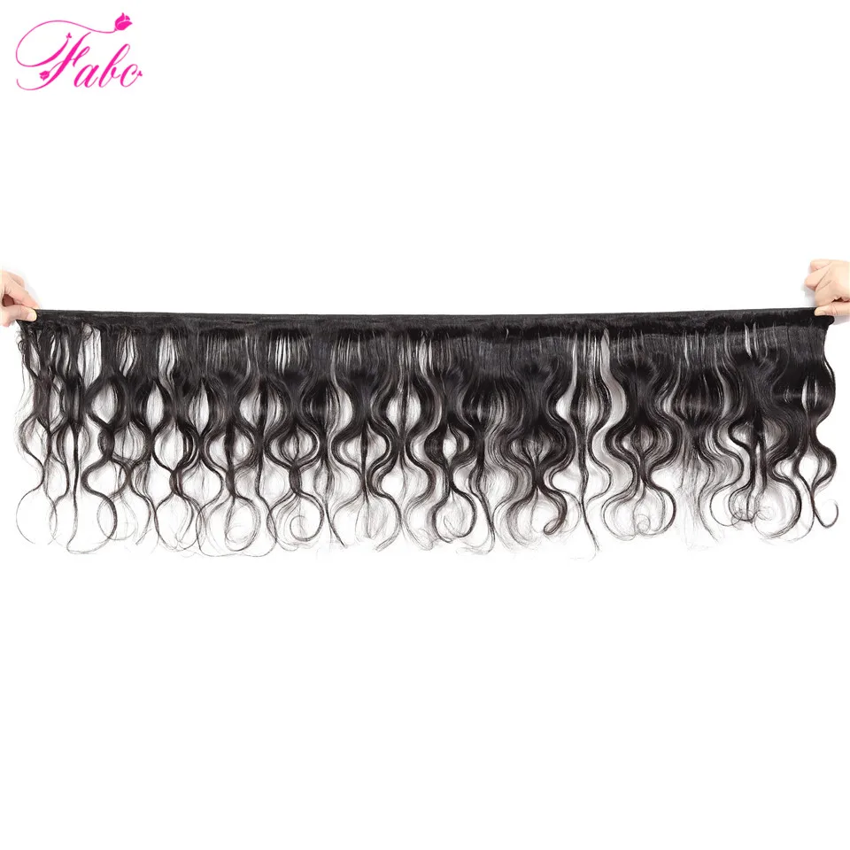 FABC волосы бразильские пряди объемная волна 4 человеческие соткать для чернокожей