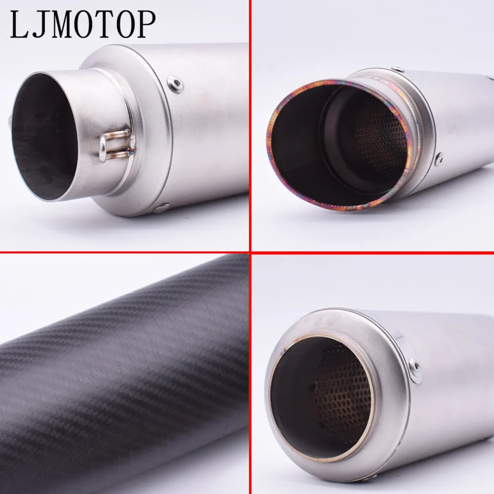 Мотоцикл SC выхлопной escape Модифицированная выхлопная система дБ убийца для YAMAHA mt07